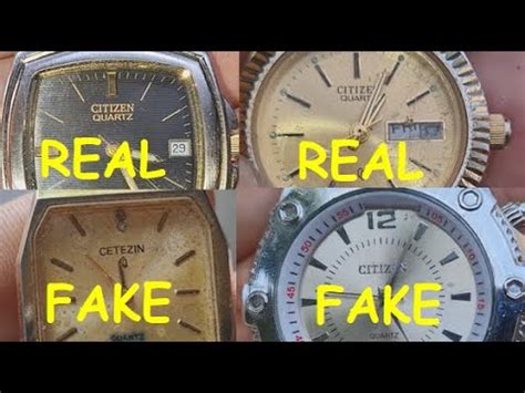 how can you tell a fake citizen watch|authentic citizen watches.